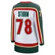 Nico Sturm Minnesota Wild White ＃78 Women's Breakaway 25th Anniversary Jersey